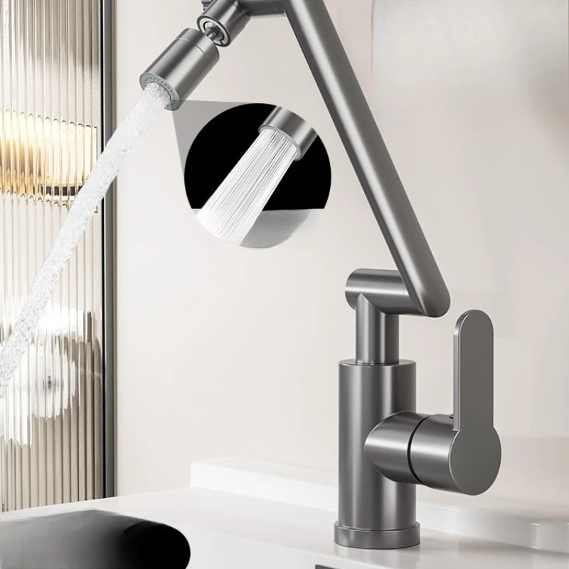 Изысканный медный смеситель для умывальника, горячая и холодная работа, умывальник, туалет, шкаф для ванной комнаты
Изысканный медный смеситель для умывальника, горячая и холодная работа, умывальник, туалет, шкаф для ванной комнаты