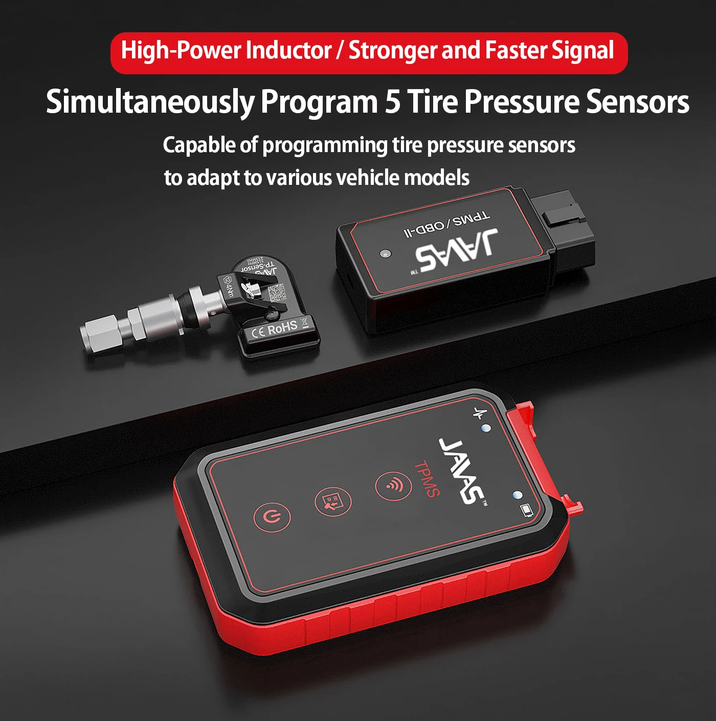 Car Tire Pressure Sensor Car TPMS Diagnostic Service Tool Tire Pressure System Car Tire Pressure Detection Monitor System
Car Tire Pressure Sensor Car TPMS Diagnostic Service Tool Tire Pressure System Car Tire Pressure Detection Monitor System