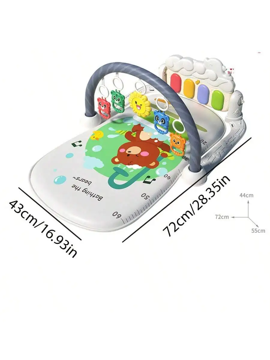 1pc baby toy pedal piano toy music fitness equipment game mat prone time activity gymnastics mat sound toy "Pendant Random Set"
1pc baby toy pedal piano toy music fitness equipment game mat prone time activity gymnastics mat sound toy "Pendant Random Set"
