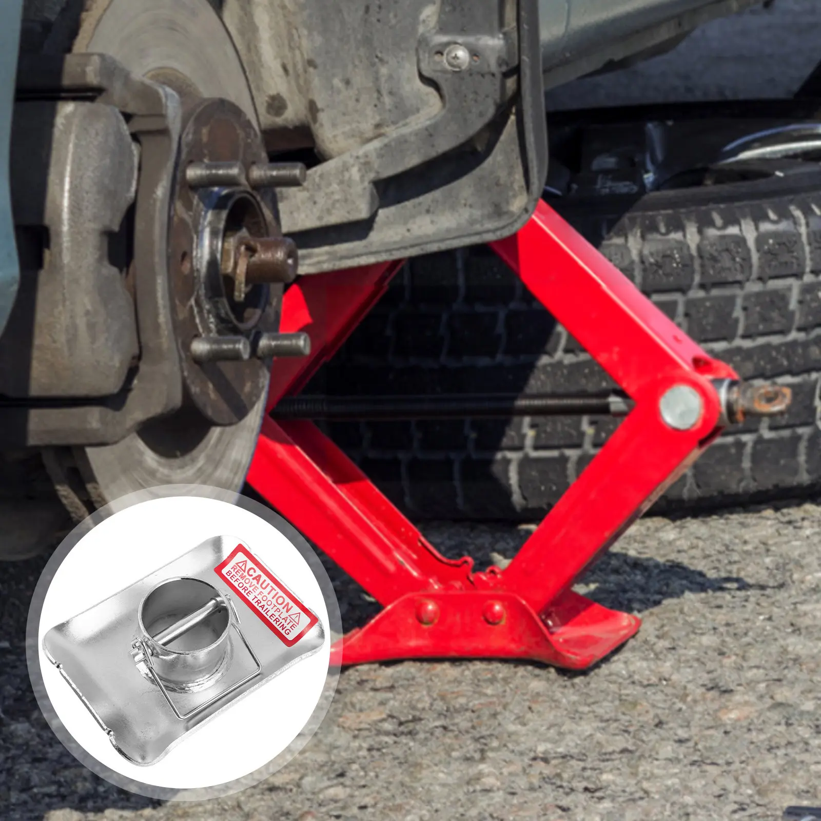 Trailer Jack Foot Plate Detachable Stable Support Pad Safety Pin Electric Tongue Jack Floor Extension for Camper Rv Boat
Trailer Jack Foot Plate Detachable Stable Support Pad Safety Pin Electric Tongue Jack Floor Extension for Camper Rv Boat