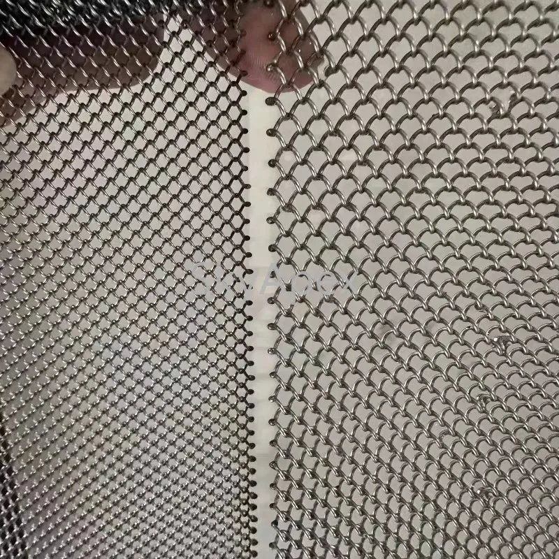 Custom Indoor Water Curtain Wall with Stainless Steel Mesh Durable Waterfall Effect Made Of High Quality Stainless Steel Wire
Custom Indoor Water Curtain Wall with Stainless Steel Mesh Durable Waterfall Effect Made Of High Quality Stainless Steel Wire