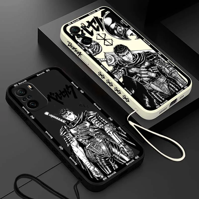 Anime Cool Berserk Guts Cover For Xiaomi Redmi Note 15 14 13 12 11 10 12S 11S Pro Plus 4G 5G Liquid Left Rope Phone Case
Anime Cool Berserk Guts Cover For Xiaomi Redmi Note 15 14 13 12 11 10 12S 11S Pro Plus 4G 5G Liquid Left Rope Phone Case