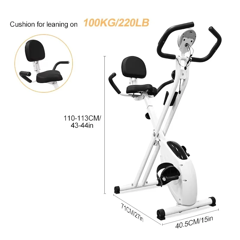New Design Indoor Home Stationary Bike - Folding Magnetic Fitness Exercise Bike for Home Gym & Daily Use
New Design Indoor Home Stationary Bike - Folding Magnetic Fitness Exercise Bike for Home Gym & Daily Use