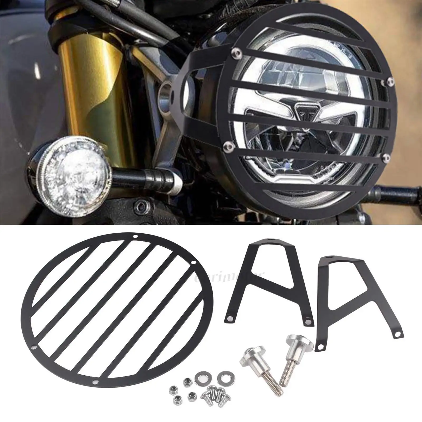Motorcycle Front Headlight Grille Headlamp Protector Guard Black For Tr 1200Xc/Xe 19-22
Motorcycle Front Headlight Grille Headlamp Protector Guard Black For Tr 1200Xc/Xe 19-22