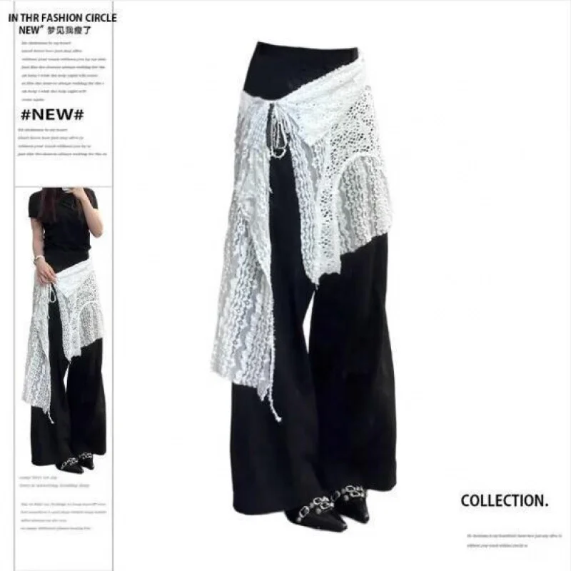 2024New White Street Style Romantic Spicy Girl Lace-Up Layered Skirt for Women with Hollow Lace Trim and Apron
2024New White Street Style Romantic Spicy Girl Lace-Up Layered Skirt for Women with Hollow Lace Trim and Apron