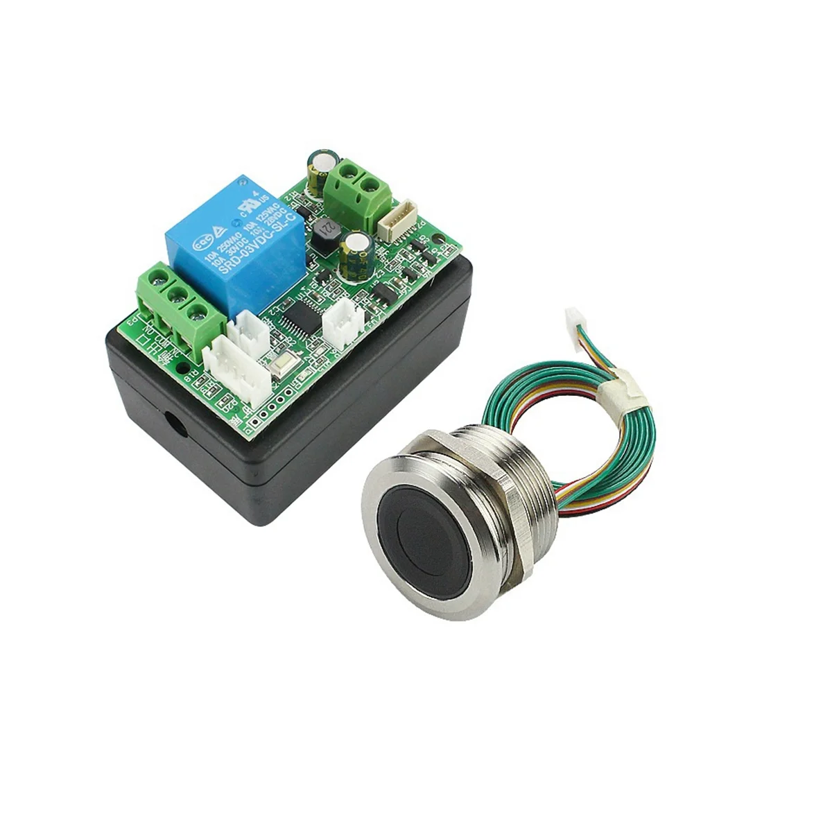 Reliable Access Control Fingerprint Control Board 7-30V Fingerprint Identification Module DIY Relay Door Lock Controller, S4 
Reliable Access Control Fingerprint Control Board 7-30V Fingerprint Identification Module DIY Relay Door Lock Controller, S4