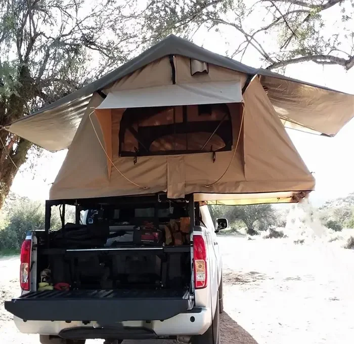 Soft Shell 4x4 Truck 3-4 Person Car Rooftop Tent Outdoor Soft Top Rooftop Camping Tent
Soft Shell 4x4 Truck 3-4 Person Car Rooftop Tent Outdoor Soft Top Rooftop Camping Tent