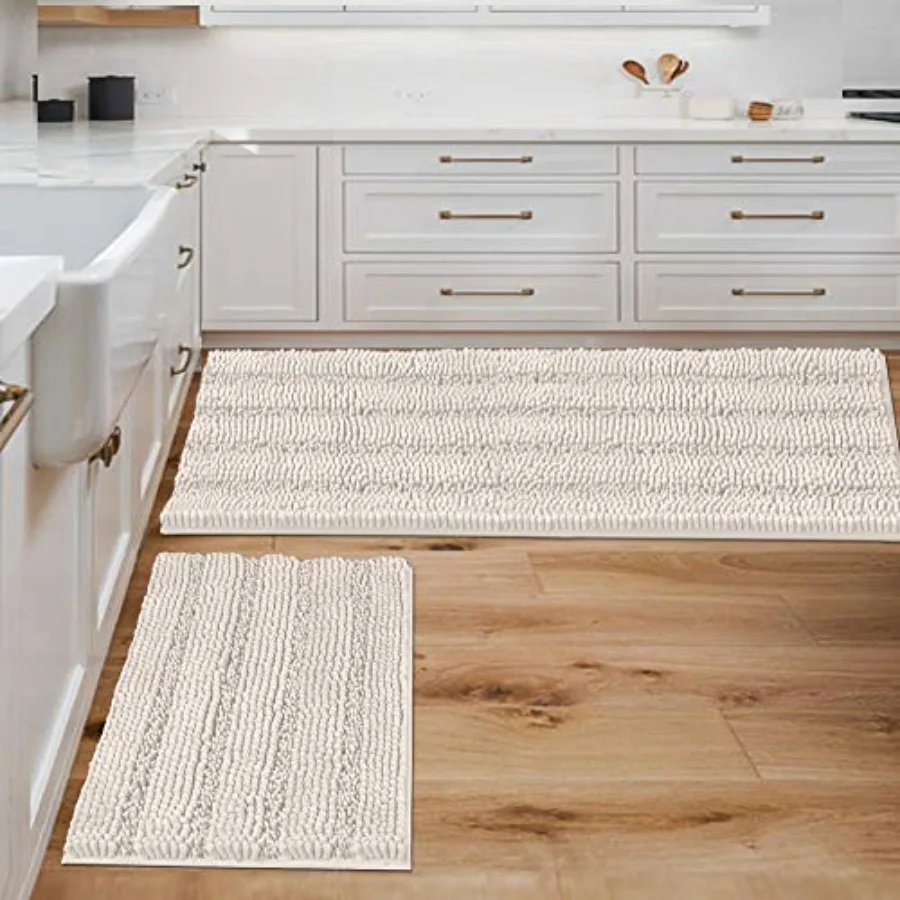 Extra Thick Striped Bath Rugs for Bathroom 2 Pcs Bathroom Set Anti-Slip Bath Mats Soft Plush Shaggy Mat Living Room Bedroom Mat
Extra Thick Striped Bath Rugs for Bathroom 2 Pcs Bathroom Set Anti-Slip Bath Mats Soft Plush Shaggy Mat Living Room Bedroom Mat