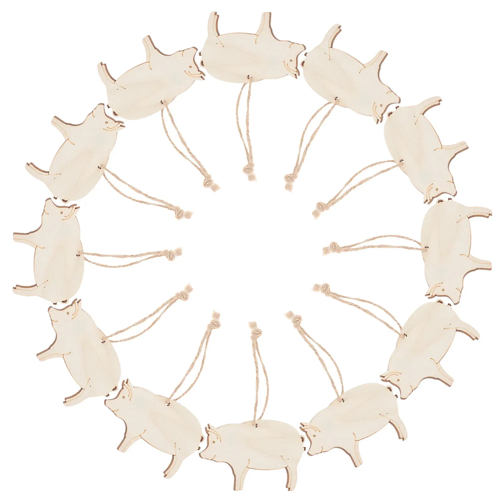 30Sets Unfinished Wooden Pig Shapes Blank Wood Pendants for Crafts Holiday Greetings Labeling Rustic Decor Wood Animal
30Sets Unfinished Wooden Pig Shapes Blank Wood Pendants for Crafts Holiday Greetings Labeling Rustic Decor Wood Animal