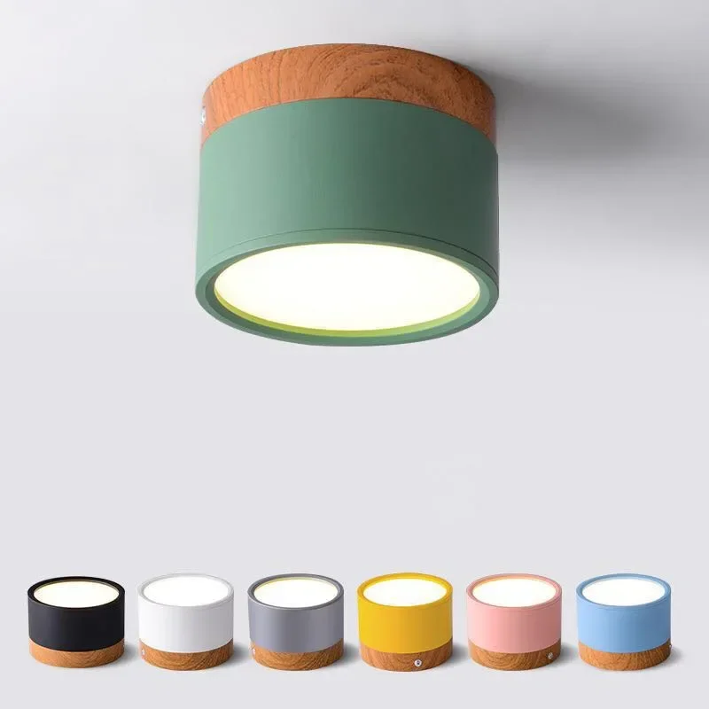 LED Downlight dimmable 5W 7W 9W12W15W Nordic wood modern Led surface mounted ceiling spot, interior decoration
LED Downlight dimmable 5W 7W 9W12W15W Nordic wood modern Led surface mounted ceiling spot, interior decoration