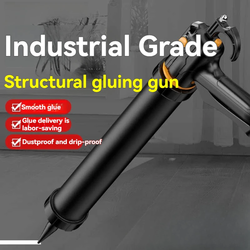 Manual Caulking Gun Auto Cut Off Sealant Dispenser For Silicone Glass Glue Window Door Frame DIY Home Repair Tool
Manual Caulking Gun Auto Cut Off Sealant Dispenser For Silicone Glass Glue Window Door Frame DIY Home Repair Tool