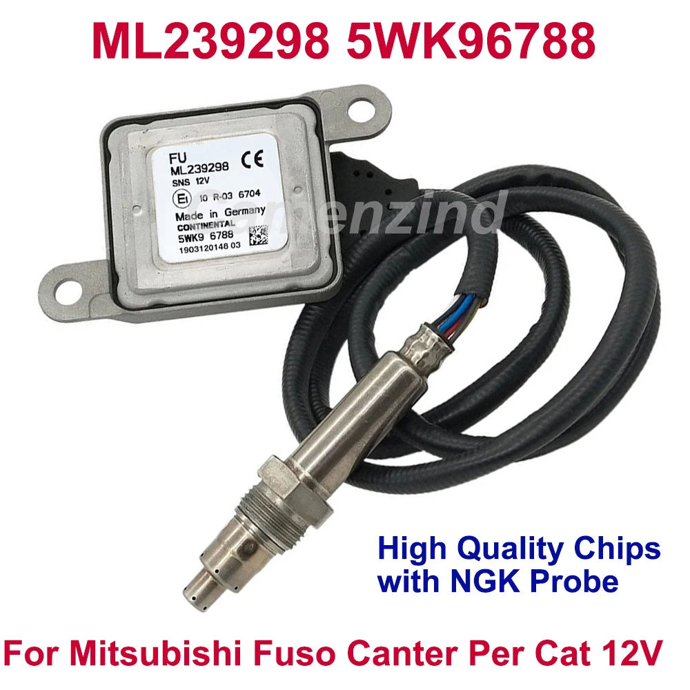 ML239298 5WK9 6788 New Nitrogen Oxide Sensor Nox sensor 5WK96788 For Mitsubishi Fuso Canter Per Cat ML 239298
ML239298 5WK9 6788 New Nitrogen Oxide Sensor Nox sensor 5WK96788 For Mitsubishi Fuso Canter Per Cat ML 239298