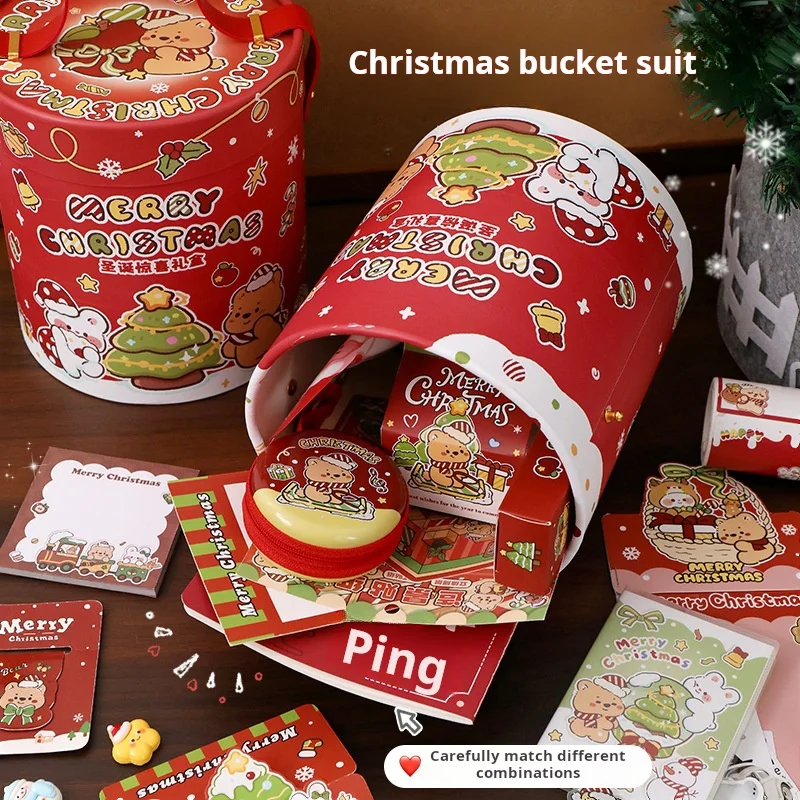 Creative Christmas Stationery Gift Box Cute Hand Account Note Set Student Children's Christmas Gift Birthday Gift Pack
Creative Christmas Stationery Gift Box Cute Hand Account Note Set Student Children's Christmas Gift Birthday Gift Pack