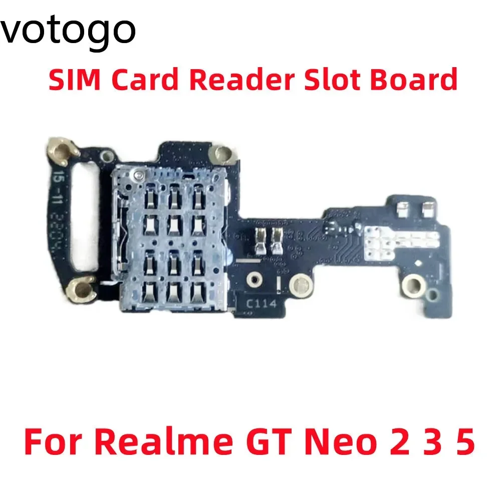 Замена A + для Realme GT Neo 2 3 5 6 7 GT2 GT5 GT6 GT7 Pro, устройство чтения SIM-карт, слот для микрофона, разъем гибкого кабеля
Замена A + для Realme GT Neo 2 3 5 6 7 GT2 GT5 GT6 GT7 Pro, устройство чтения SIM-карт, слот для микрофона, разъем гибкого кабеля