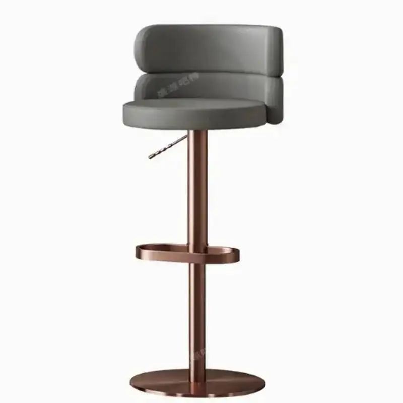 Chairs Quality Metal Round Adjustable Trendy Bar High Swivel Salon Bar Chairs Nordic Minimalist Taburete Cocina Home Furniture
Chairs Quality Metal Round Adjustable Trendy Bar High Swivel Salon Bar Chairs Nordic Minimalist Taburete Cocina Home Furniture