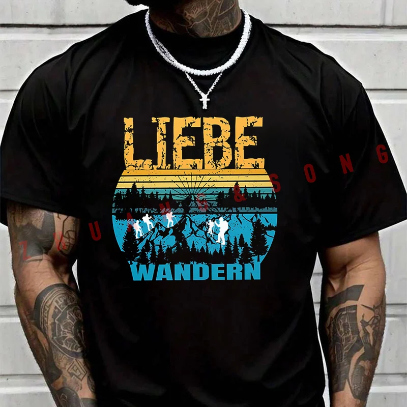 Футболка Wandern Spruch Liebe, мужская брендовая футболка, мужские летние футболки, повседневные футболки высокого качества с круглым вырезом
Футболка Wandern Spruch Liebe, мужская брендовая футболка, мужские летние футболки, повседневные футболки высокого качества с круглым вырезом