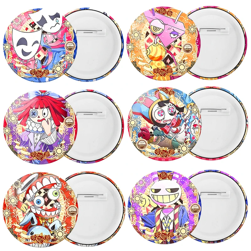 The Amazing Digitals Circus Brooches for Women Bags Decoration Kids Anime Pins Clothes Badge Children Cosplay Classic Toys Gift
The Amazing Digitals Circus Brooches for Women Bags Decoration Kids Anime Pins Clothes Badge Children Cosplay Classic Toys Gift