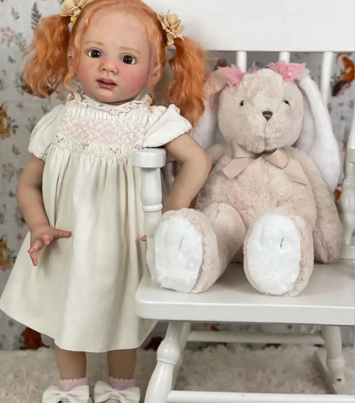 Customized Limited Supply 25inch Reborn Baby Fritzi Painted Kit DIY Part With Cloth Body
Customized Limited Supply 25inch Reborn Baby Fritzi Painted Kit DIY Part With Cloth Body