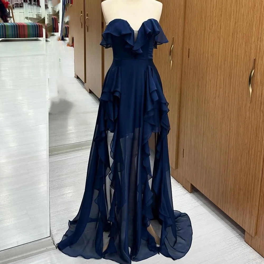 Customized Modern Style Net A-line Sweetheart Long Dresses Homecoming Pastrol Unisex Chinese Formal Casual Simple Retro
Customized Modern Style Net A-line Sweetheart Long Dresses Homecoming Pastrol Unisex Chinese Formal Casual Simple Retro