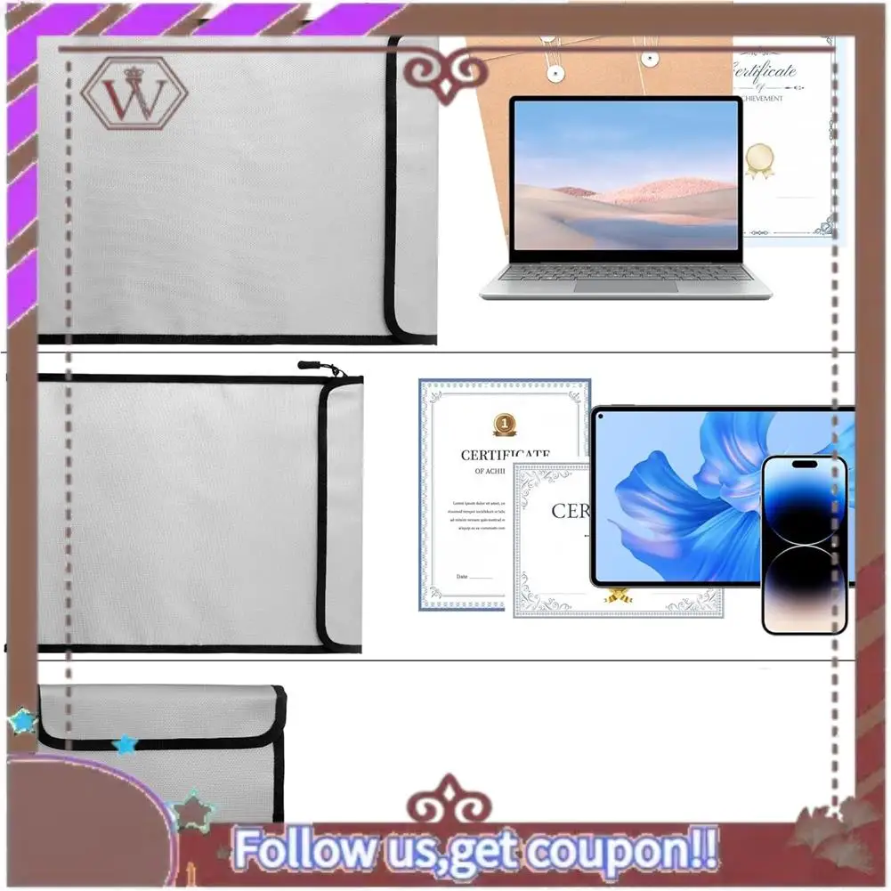 Latest 3Pcs Waterproof Fireproof Document Bag For Cash With Zipper/Reflective Strip For Jewelry
Latest 3Pcs Waterproof Fireproof Document Bag For Cash With Zipper/Reflective Strip For Jewelry