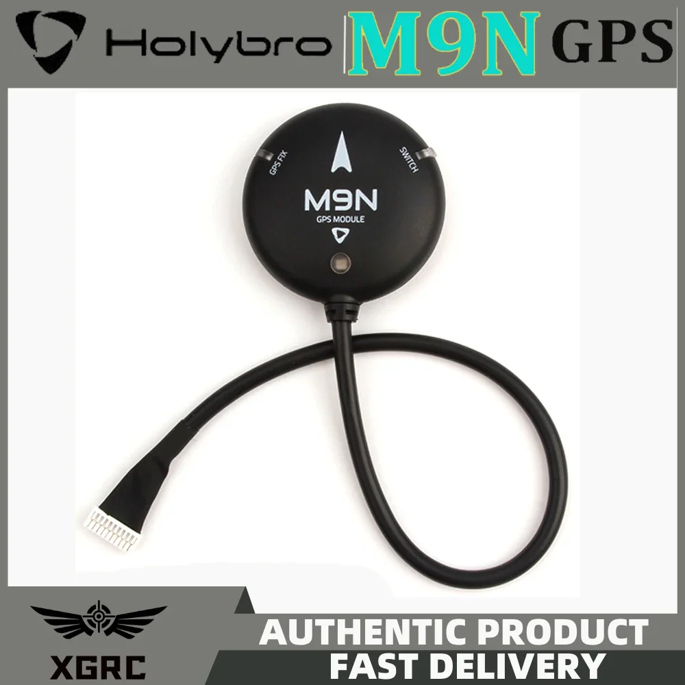 Holybro M9N GPS Module with Compass LED 115200 Baud 5Hz for Pix32 Pixhawk 4 Drone Navigation Users
Holybro M9N GPS Module with Compass LED 115200 Baud 5Hz for Pix32 Pixhawk 4 Drone Navigation Users