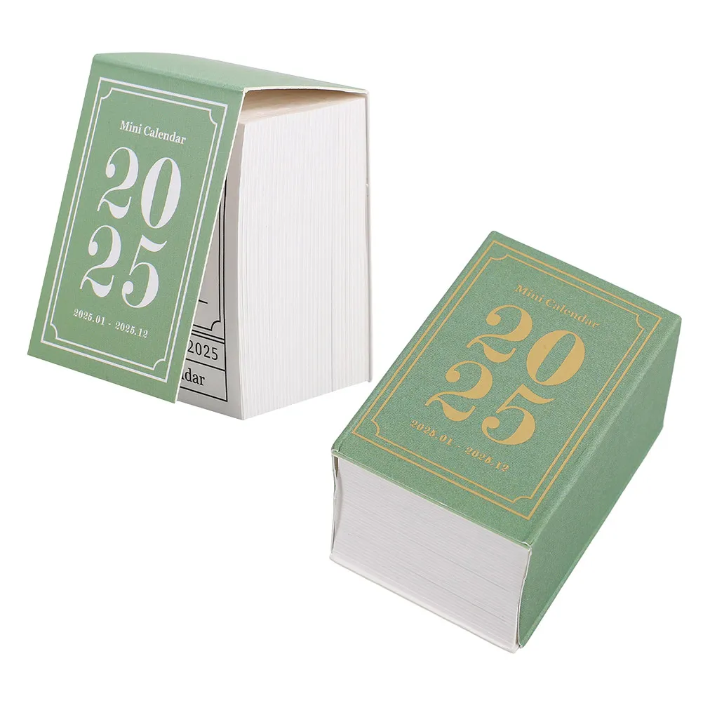 2Pcs Mini Tear-Off Desk Calendar 2025 Retro Daily Planner Creative Desktop Calendar for Teachers Students Office Decor Small
2Pcs Mini Tear-Off Desk Calendar 2025 Retro Daily Planner Creative Desktop Calendar for Teachers Students Office Decor Small