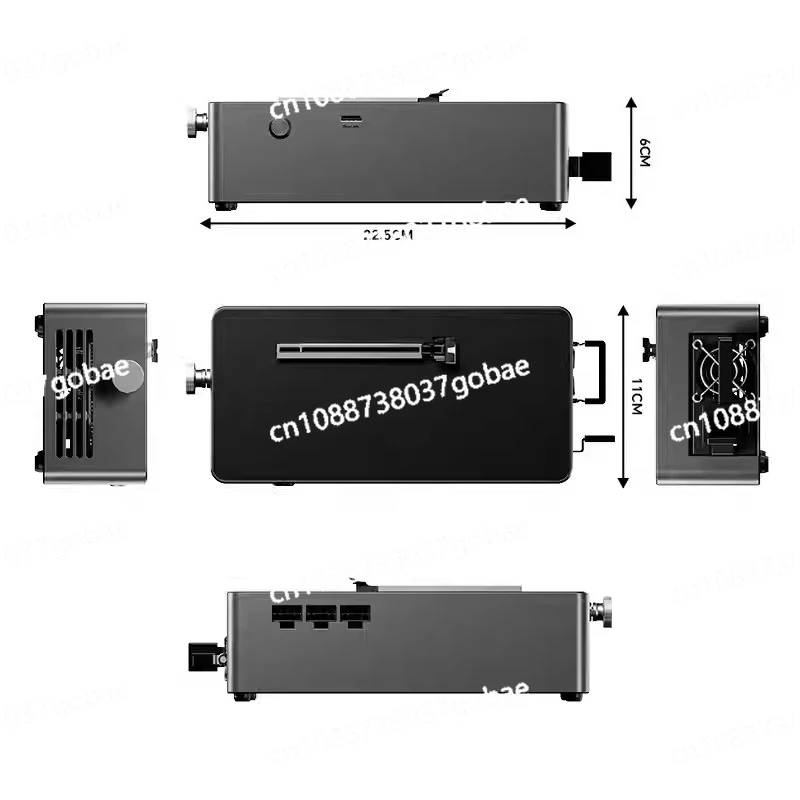 Graphics Card Docking Station USB4 Interface Reverse Power Supply 100W Built-in 800W Power Supply Computer Accessories