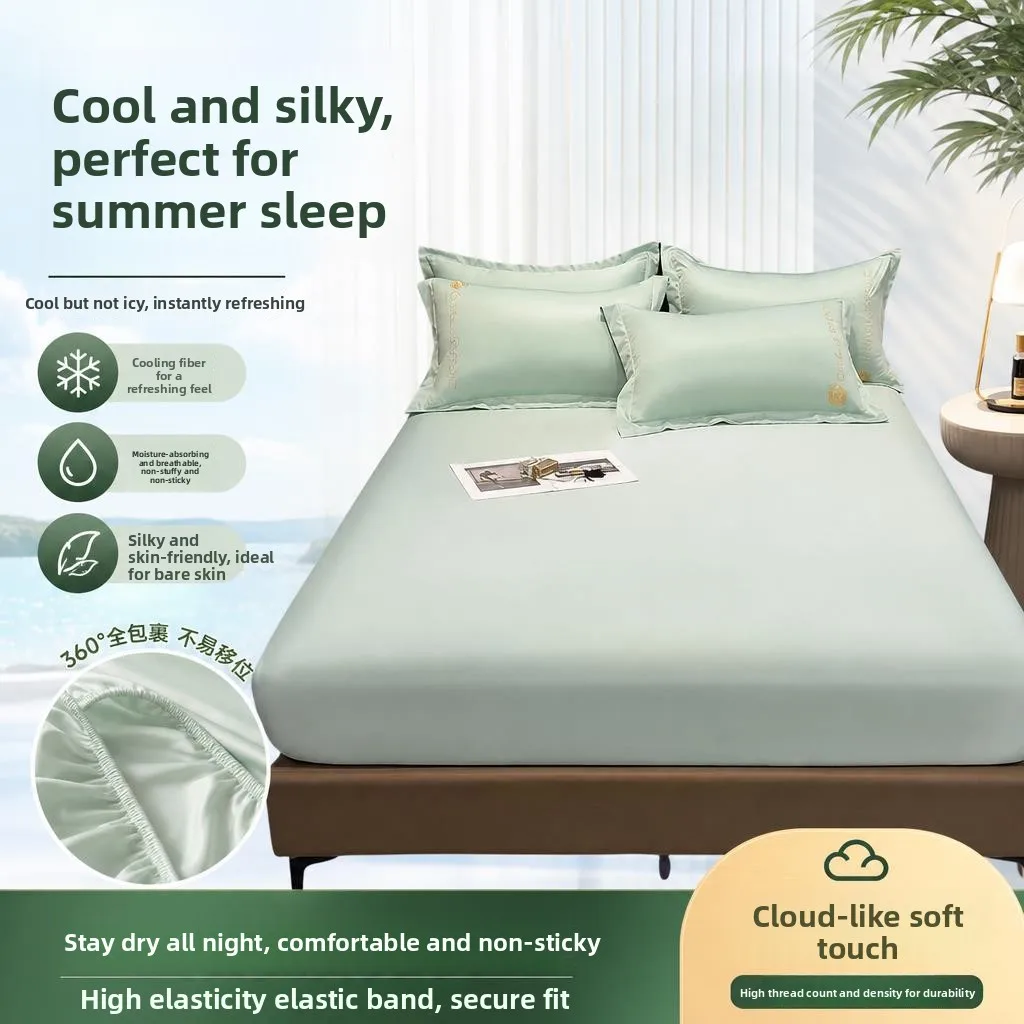 Large Size Ice Silk Bed Sheet Summer Waterproof Urinal Mat Four Seasons Universal Anti Slip No Shift Comfortable Bed Canopy
Large Size Ice Silk Bed Sheet Summer Waterproof Urinal Mat Four Seasons Universal Anti Slip No Shift Comfortable Bed Canopy