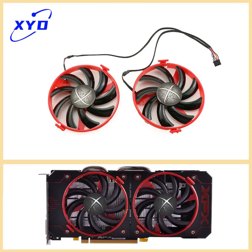 NEW XFX 93MM 4PIN FDC10U12S9-C DC 12V RX 460 GPU Fan for XFX RX 460 graphics card cooling fan
NEW XFX 93MM 4PIN FDC10U12S9-C DC 12V RX 460 GPU Fan for XFX RX 460 graphics card cooling fan