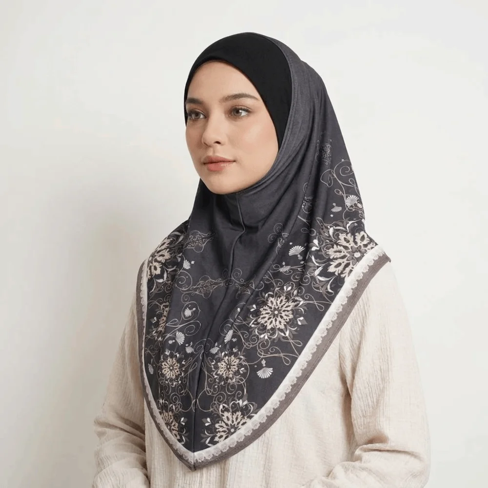 Breathable Eid Al-Fitr Long Floral Turban Adjustable Cotton Printed Arab Lady Headscarf Multiple Colors Versatile
Breathable Eid Al-Fitr Long Floral Turban Adjustable Cotton Printed Arab Lady Headscarf Multiple Colors Versatile