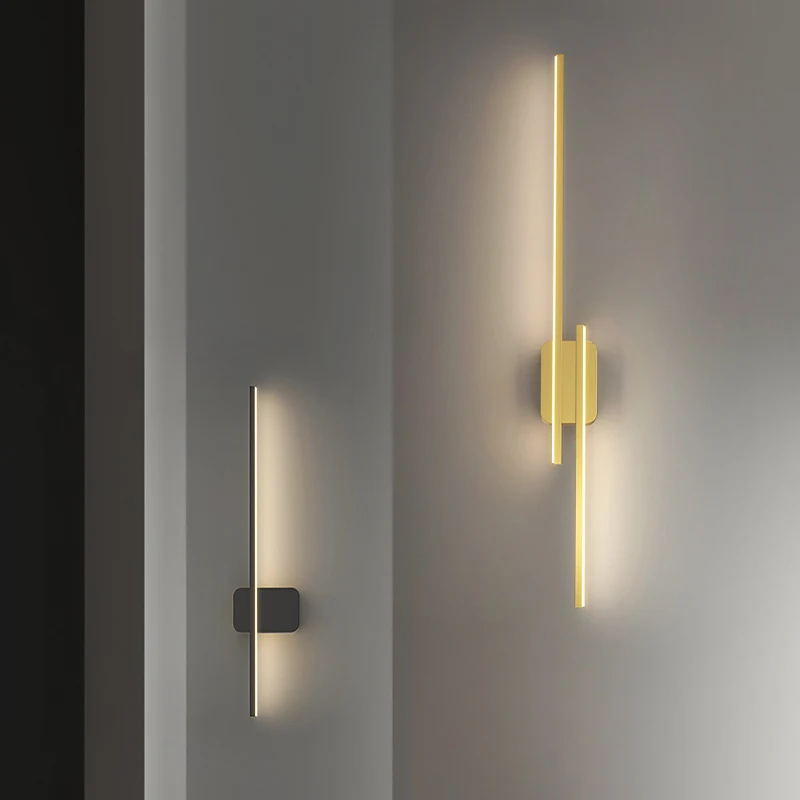 Nordic Minimalist Bedroom Bedside Wall Lamps Post-modern Light Luxury Long Wall Lamp Creative Personality Aisle Corridor Lamp
Nordic Minimalist Bedroom Bedside Wall Lamps Post-modern Light Luxury Long Wall Lamp Creative Personality Aisle Corridor Lamp