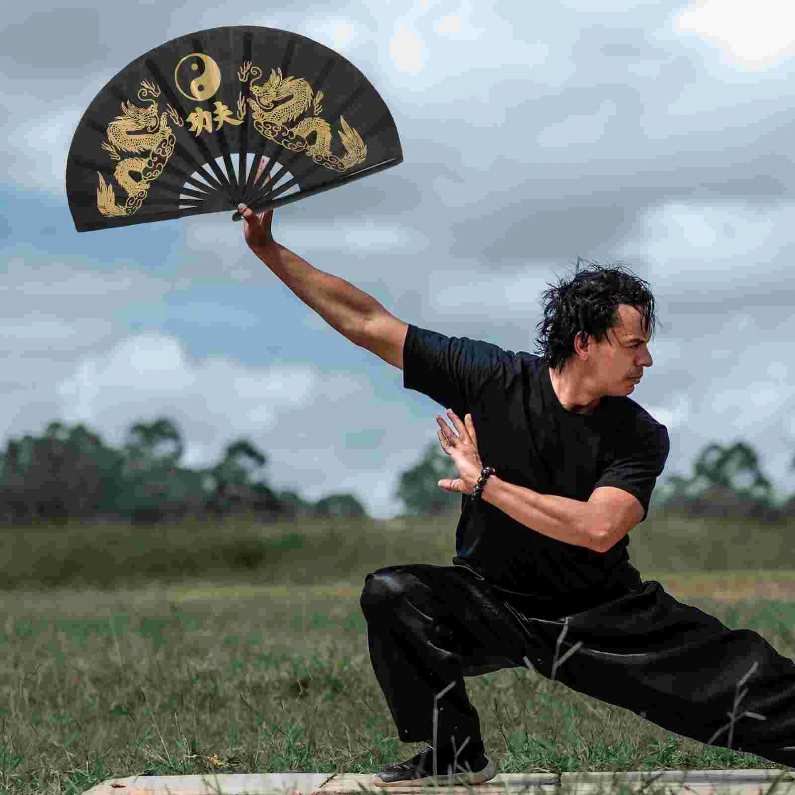 Tai Chi Fan Handheld Folding Metal Dancing for Wedding Chinese Style Prom Decor
Tai Chi Fan Handheld Folding Metal Dancing for Wedding Chinese Style Prom Decor