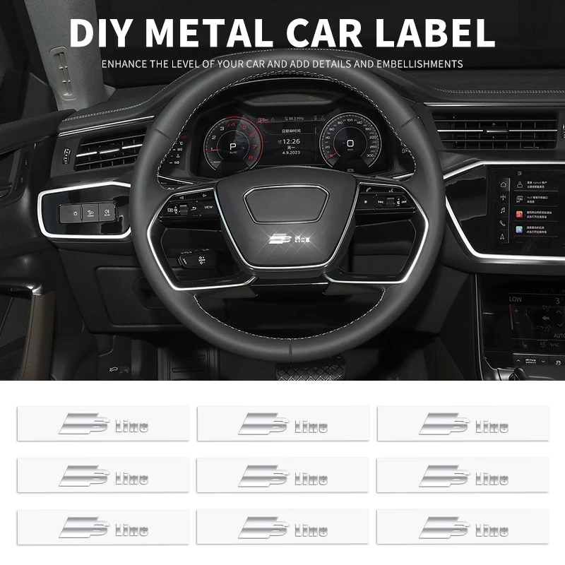 2/5/10pcs Car Logo 3D Metal Stickers Decorative Accessories For Audi S Line A3 Q5 A1 TT R8 Q3 A8 A4 A5 A6 Q6 S3 Q2 S1 Q4 Q7 A7
2/5/10pcs Car Logo 3D Metal Stickers Decorative Accessories For Audi S Line A3 Q5 A1 TT R8 Q3 A8 A4 A5 A6 Q6 S3 Q2 S1 Q4 Q7 A7