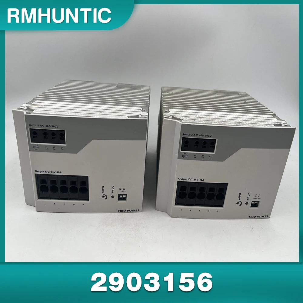 1 шт. для трехфазного импульсного источника питания Phoenix TRIO-PS-2G/3AC/24DC/40 24 В/40 А 2903156
1 шт. для трехфазного импульсного источника питания Phoenix TRIO-PS-2G/3AC/24DC/40 24 В/40 А 2903156