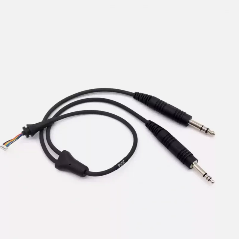 Кабель с двойным разъемом для авиационной гарнитуры Bose A20 Bluetooth, 6.3-5.2 мм
Кабель с двойным разъемом для авиационной гарнитуры Bose A20 Bluetooth, 6.3-5.2 мм