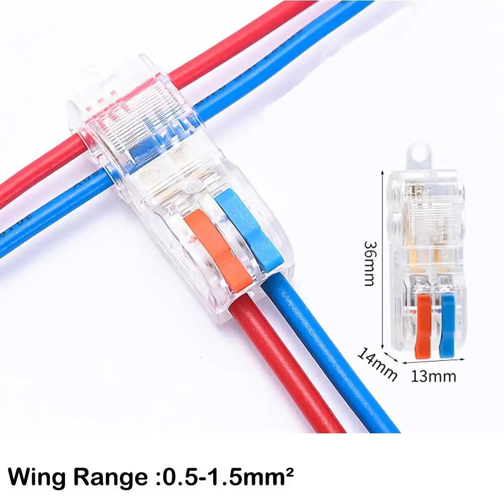 Mini Quick Terminal Block T type Universal Compact Wire Connector Compact Splice Electrical Connectors Electrical
Mini Quick Terminal Block T type Universal Compact Wire Connector Compact Splice Electrical Connectors Electrical