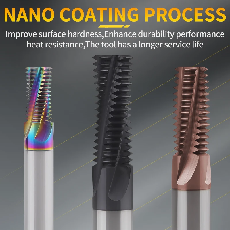 EVROPA TAP NPT/BSP/G Pipe Thread Mills. Solid Carbide (Tungsten Steel). Full profile design for CNC. Inch sizes: 1/16 ~ 1.HQ.
EVROPA TAP NPT/BSP/G Pipe Thread Mills. Solid Carbide (Tungsten Steel). Full profile design for CNC. Inch sizes: 1/16 ~ 1.HQ.