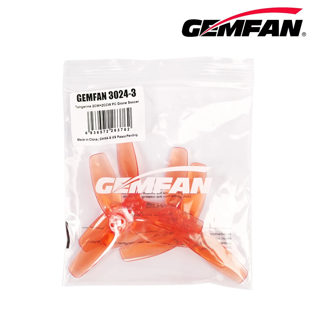 10 пар GEMFAN 3024 3 весла CW CCW пропеллер 3-дюймовая опора для F9A-B RC летающий мяч/футбольные дроны FPV 3-дюймовая зубочистка Cinewhoop
10 пар GEMFAN 3024 3 весла CW CCW пропеллер 3-дюймовая опора для F9A-B RC летающий мяч/футбольные дроны FPV 3-дюймовая зубочистка Cinewhoop