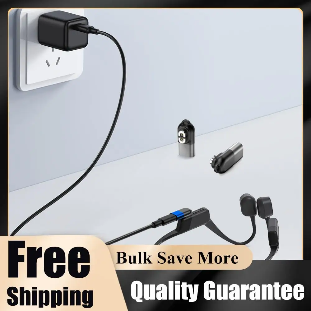 Магнитный зарядный конвертер-адаптер Type-C USB-C для зарядного кабеля Shokz, адаптер для Shokz OpenRun Air/OpenRun Pro/Mini
Магнитный зарядный конвертер-адаптер Type-C USB-C для зарядного кабеля Shokz, адаптер для Shokz OpenRun Air/OpenRun Pro/Mini