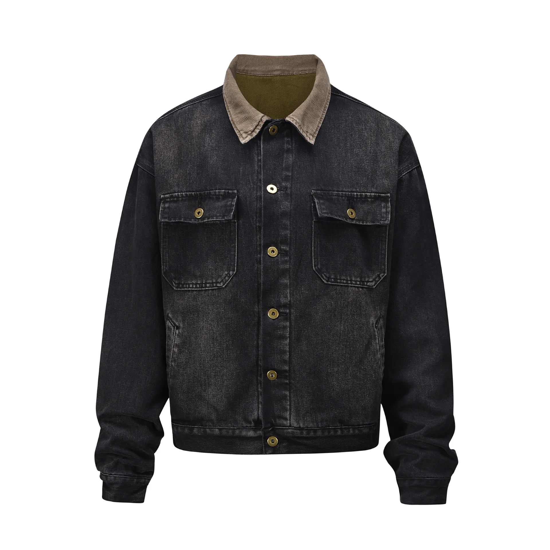 New 2023 Gentleman Men Kanye West Old Washing Denim Heavy Baseball Coats & Jackets Abstract Digital Coat Warm #536
New 2023 Gentleman Men Kanye West Old Washing Denim Heavy Baseball Coats & Jackets Abstract Digital Coat Warm #536