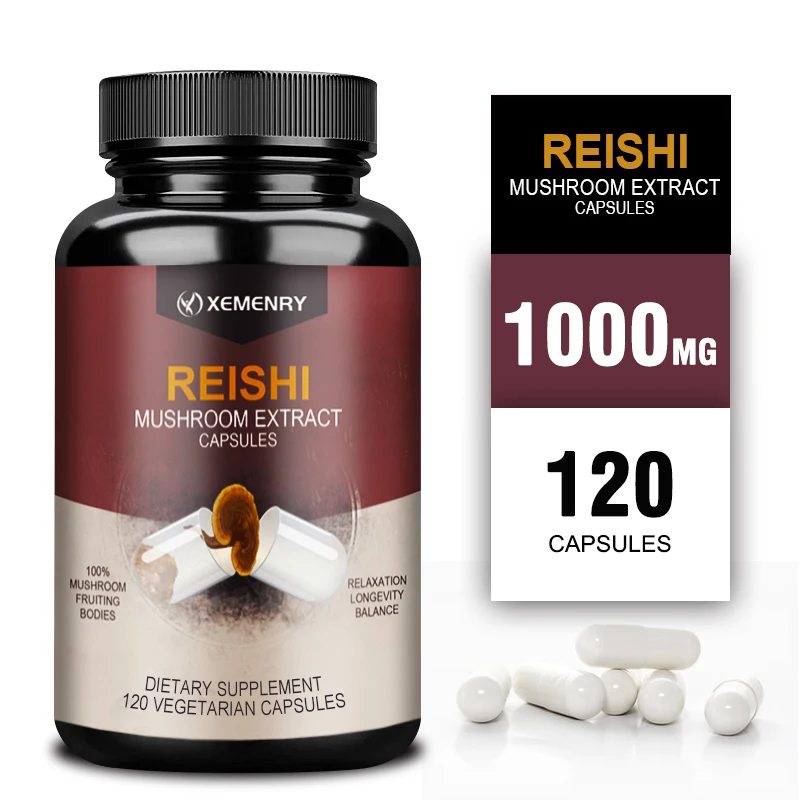 Reishi Capsules - Supports The Immune System, Improves Memory, Concentration, Relieves Stress, and Improves Sleep
Reishi Capsules - Supports The Immune System, Improves Memory, Concentration, Relieves Stress, and Improves Sleep