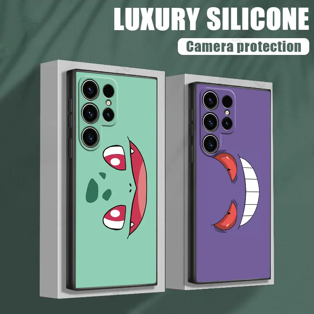 Pokemons Pokeballs Bulbasaur Smiling Face S25Ultra Case For Samsung Galaxy S25 S24 S23 S20 S21 FE S22 Ultra S10 Plus Phone Cover
Pokemons Pokeballs Bulbasaur Smiling Face S25Ultra Case For Samsung Galaxy S25 S24 S23 S20 S21 FE S22 Ultra S10 Plus Phone Cover