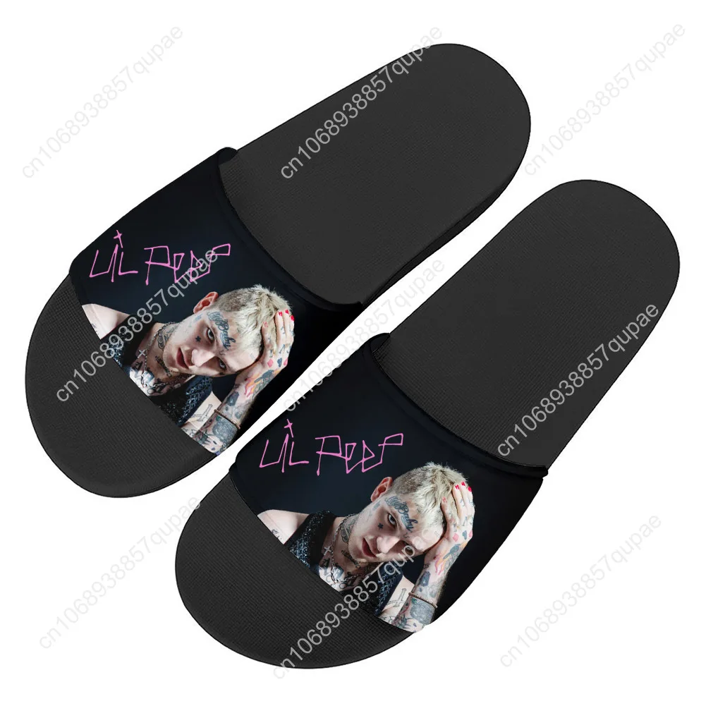 Hot Hip Hop Rapper Lil Peep Slippers Home Water Shoes Men Women Teenagers Beach Pool Breathable Cooling Sandals Slipper
Hot Hip Hop Rapper Lil Peep Slippers Home Water Shoes Men Women Teenagers Beach Pool Breathable Cooling Sandals Slipper