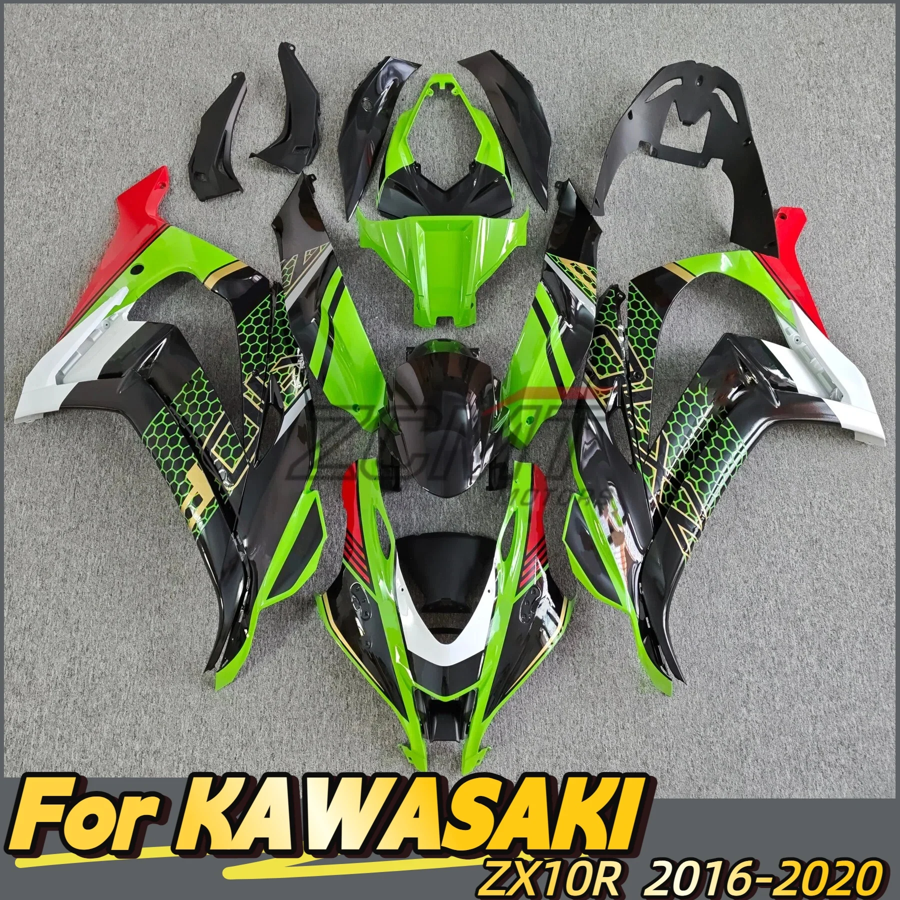 For Kawasaki Ninja ZX10R 2016 2017 2018 2019 2020 ZX 10R ZX-10R For Motorcycle Fairing Kits ABS Molds Injection Body
For Kawasaki Ninja ZX10R 2016 2017 2018 2019 2020 ZX 10R ZX-10R For Motorcycle Fairing Kits ABS Molds Injection Body