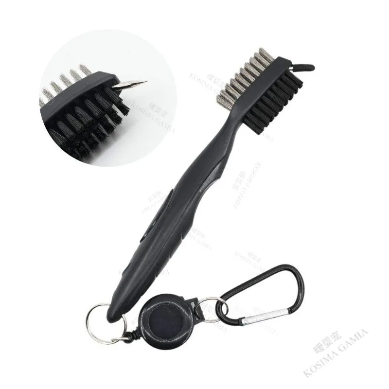 Golf Club Cleaning Brush 2 Sided Golf Grooves Cleaner Putter Wedge Ball Brush Durable Stiff Bristles Portable Golf Accessories
Golf Club Cleaning Brush 2 Sided Golf Grooves Cleaner Putter Wedge Ball Brush Durable Stiff Bristles Portable Golf Accessories