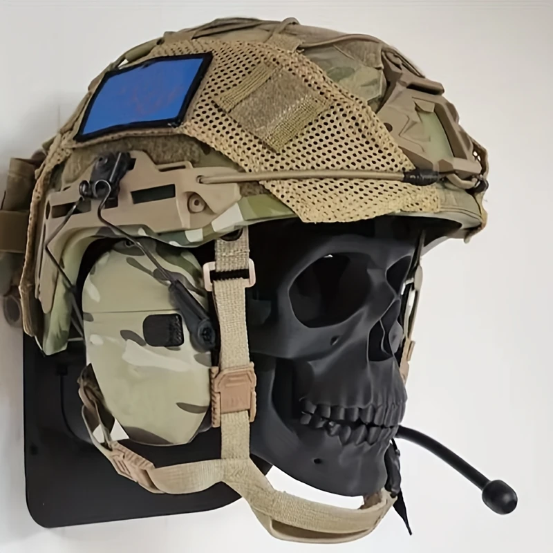 1pc Heavy-Duty Wall-Mounted Motorcycle Helmet & Jacket Display Stand with Safety Clamps - 3D Skull Design Helmet Holder Suitable for, Cave, Shop Storage, Structured Jacket Rack for Outdoor Gear Organization, Motorcycle Accessories
1pc Heavy-Duty Wall-Mounted Motorcycle Helmet & Jacket Display Stand with Safety Clamps - 3D Skull Design Helmet Holder Suitable for, Cave, Shop Storage, Structured Jacket Rack for Outdoor Gear Organization, Motorcycle Accessories