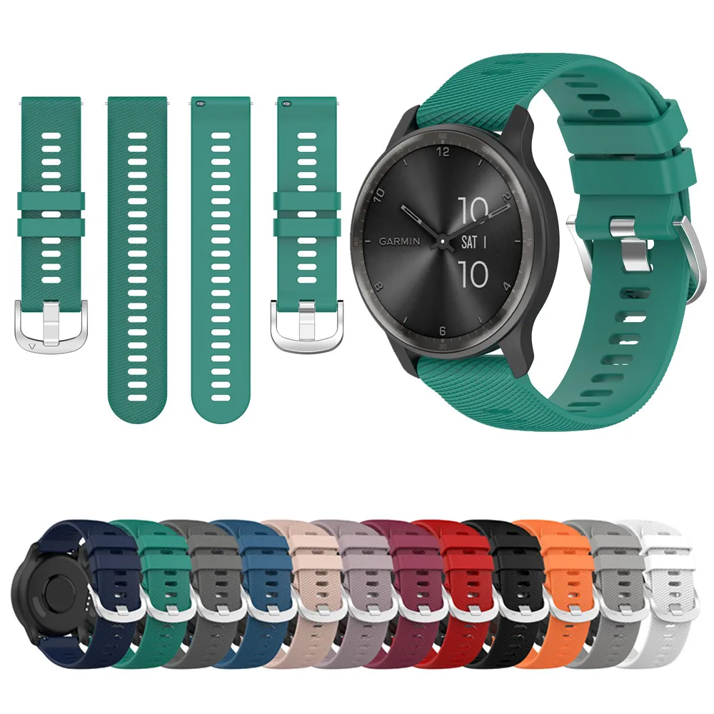 Ремешок для часов 20 мм для Garmin VivoMove Trend, силиконовый ремешок для часов Garmin Forerunner 245 645 Garmin Forerunner 55
Ремешок для часов 20 мм для Garmin VivoMove Trend, силиконовый ремешок для часов Garmin Forerunner 245 645 Garmin Forerunner 55