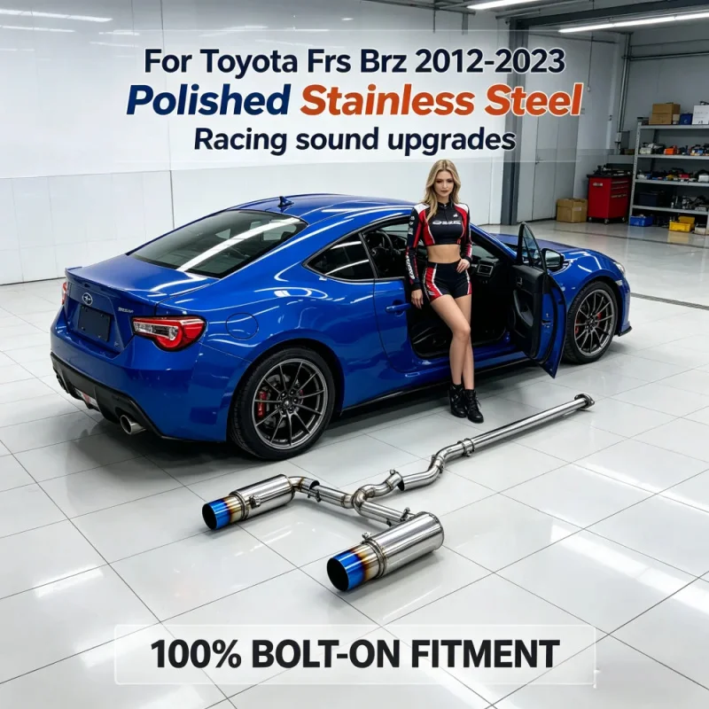 Stainless Steel Exhaust Catback for Toyota Frs Brz 2012-2023 car exhaust pipe Exhaust System
Stainless Steel Exhaust Catback for Toyota Frs Brz 2012-2023 car exhaust pipe Exhaust System