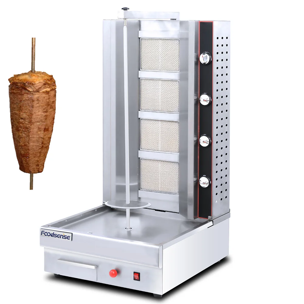 Professional Gs 4 burner Kebab Machine / Doner Machine / Shawarma Machine
Professional Gs 4 burner Kebab Machine / Doner Machine / Shawarma Machine