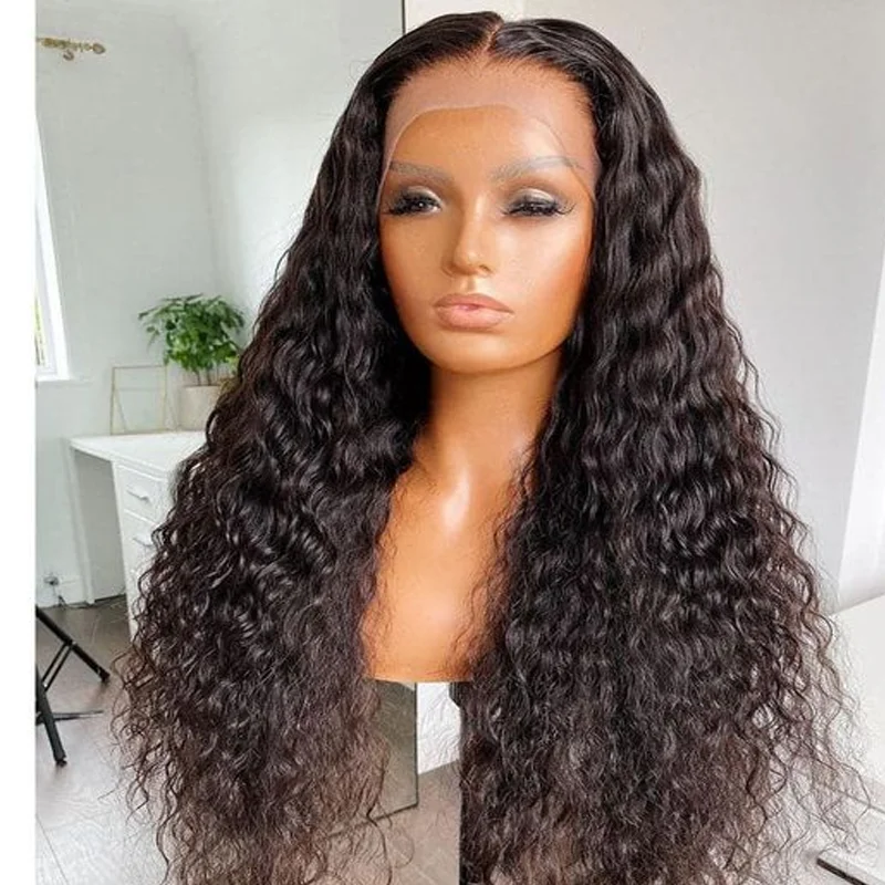 Soft 180 Density 26 inch Black Kinky Curly Preplucked Wig For Women Natural Hairline Wig With Afro Baby Hair
Soft 180 Density 26 inch Black Kinky Curly Preplucked Wig For Women Natural Hairline Wig With Afro Baby Hair